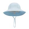 Adjustable Cotton Baby Fisherman Hat Sun Protection Breathable Cartoon Fruit Floral Print for 1-3 Years