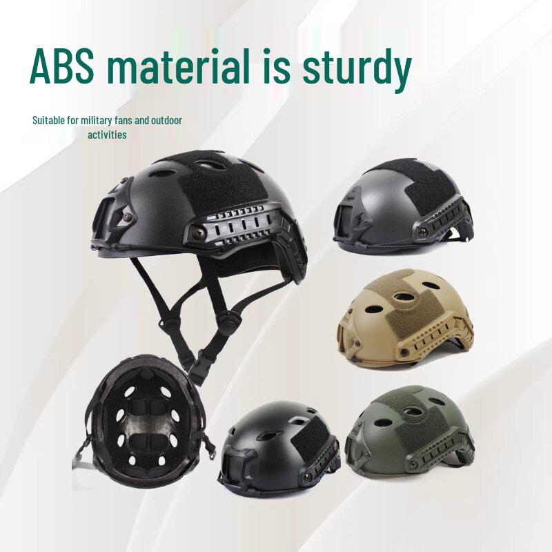 Simple PJ Style Field Tactical Helmet for Cycling & Outdoor Military Enthusiasts