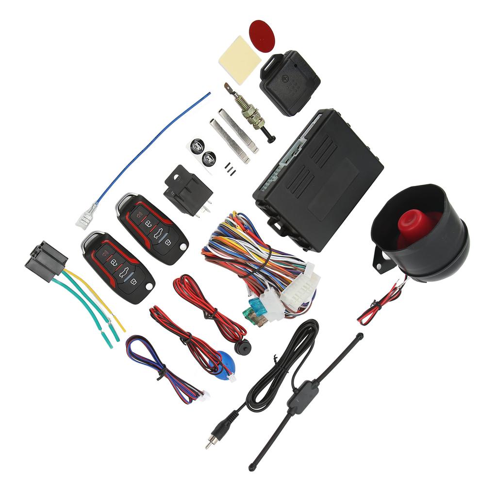 Sistem Alarma Auto Anti-Furt Pornire Oprire de la Distanță 12V Universal Sistem de Acces Fără Cheie Universal pentru
