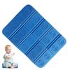 Non-Slip Quick Dry Bath Mat Waterproof Anti-Mildew Shower Floor Mat Soft & Safe for Bathroom, Sauna, Home Use