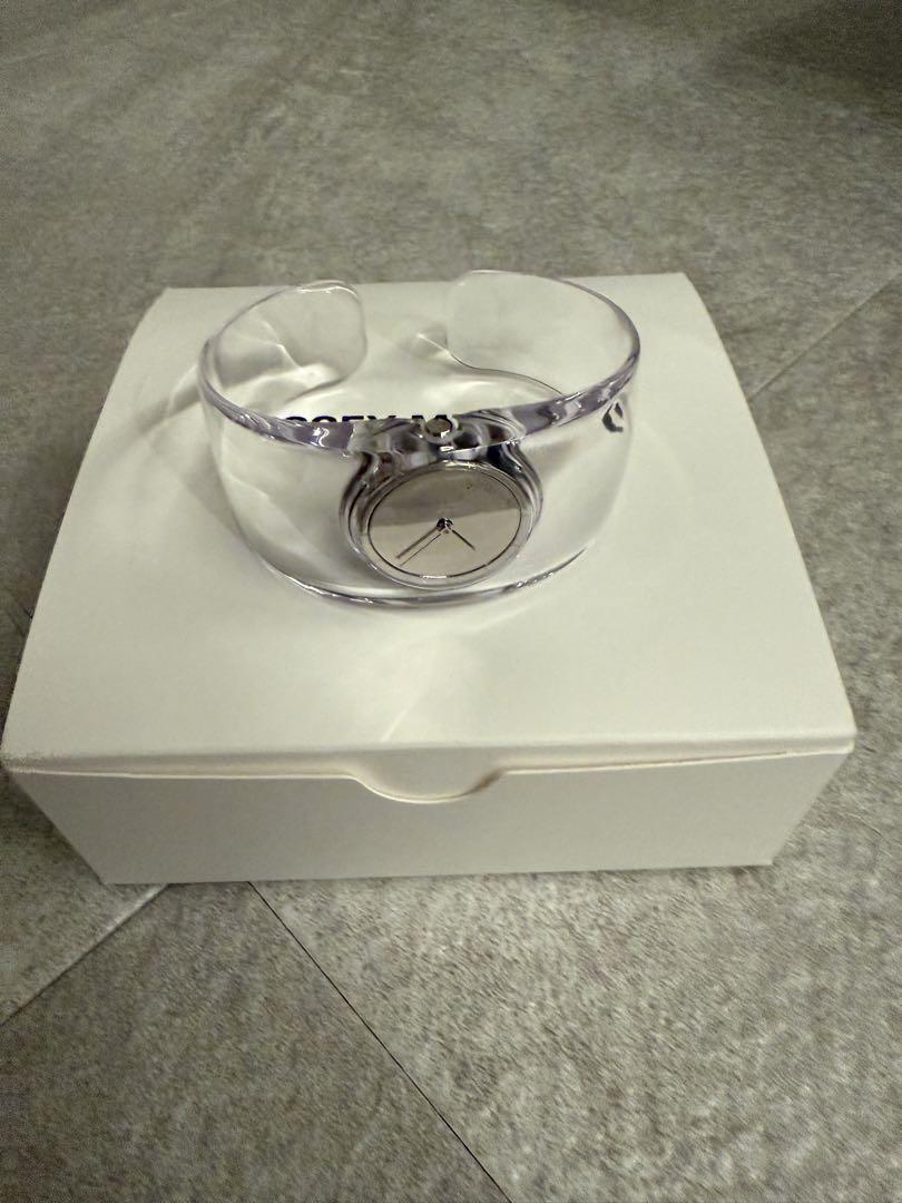 

[Б/У] ISSEY MIYAKE прозрачные часы с браслетом