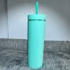 500ml Skinny Tumbler with Lid And Straw Double Wall Sippy Cup BPA-Free Tumblers