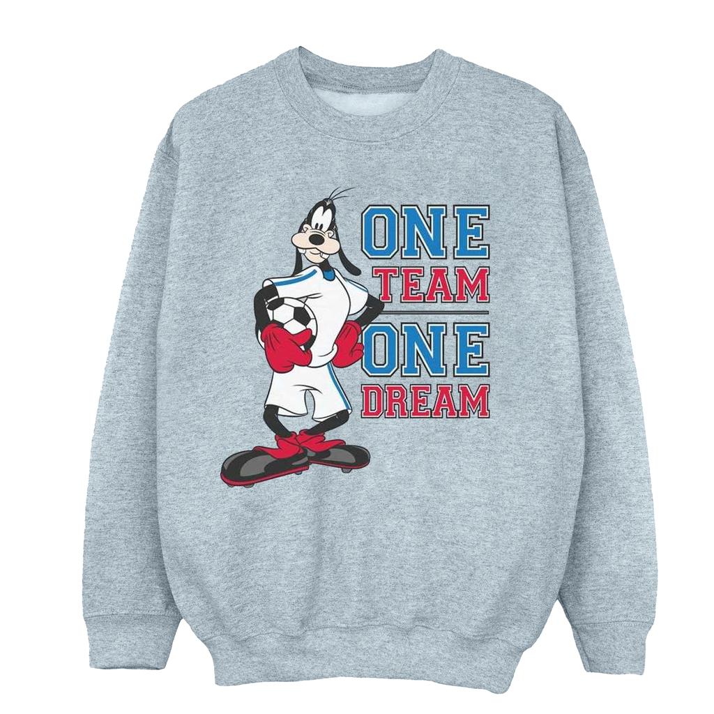 Disney Boys Goofy One Team One Dream Sweatshirt