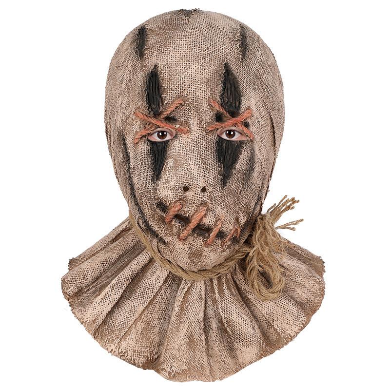 Halloween Scarecrow Latex Mask For Party Cosplay