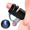 Masturbatore maschile, allenatore del pene con massaggio alle dita, funzione di vibrazione e tocco, allenatore del pene con resistenza estesa, stimolatore del glande, giocattoli sessuali per adulti