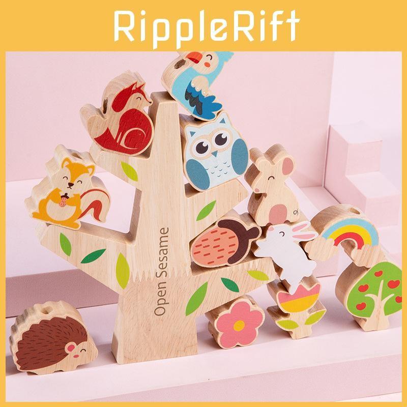 Toddler Balance Wooden Play Set With Shape Matching And Interaction Parentchild