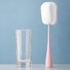 Bottle Brush Sponge Cup Brush Detachable Brush Long Handle Water Bottle Cleaner Brush For Baby Bottles Vacuum Cup