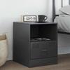 VidaXL Bedside Table Anthracite 34.5x39x44 Cm Steel 841755