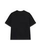 Mihag Stroke Logo Stitch Oversized T-Shirt (Black)