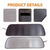 Windshield Sunshade, Front Window Shade Foldable Sun Visor For Jeep Wrangler JL