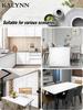 White Wood Grain Water-Repellent Wall Cover Self Adhesive Vinyl Contact Paper Thicken Textured For Cabinets Decor Countertops Sticker