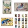 Classic Creative Cartoon Superhero Tin Sign For Bar Pub Home Wall Decor Retro Metal Poster