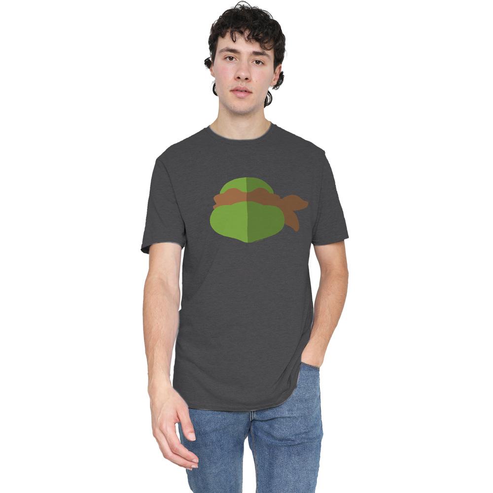 Teenage Mutant Ninja Turtles Unisex Adult Michelangelo Face T-Shirt
