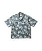 Snow Peak Patterned Shirt Mori Tops Shirt Long Sleeve GREEN M SH-26SU011 Men's Women's