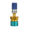 R134A Low High Auto Car Quick Coupler Connector Brass Adapters Car Air Conditioning Refrigerant Adjustable AC Manifold Gauge