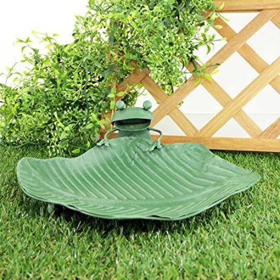 Tin Frog Tray, Tin Frog Ornament, Figurine, Garden, French Gardening