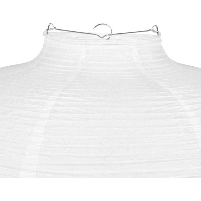 Abat-jour - OSTARIA - Boule japonaise - Forme nuage - 45 cm - Blanc - Papier