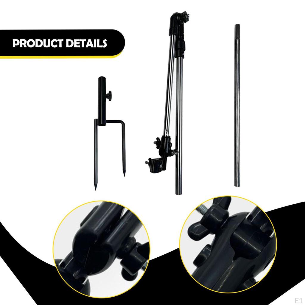 Terrassenschirmständer Anker Fahnenmast Halterung Stütze Multifunktionaler Strandhalter zum Wandern