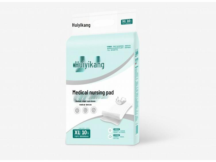 Huiyikang Disposable Nursing Pads for Incontinence, Postpartum, and Menstrual Use (60x90 cm)