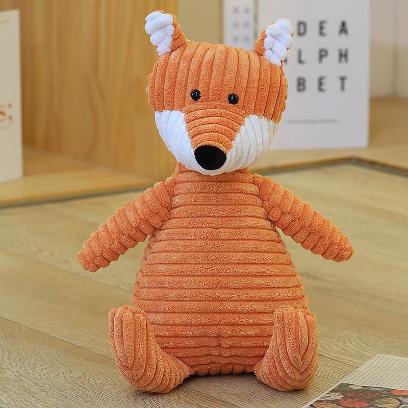 

Мягкая плюшевая игрушка лиса с ПП-хлопком для декора детской комнаты и комфорта, подарок