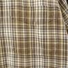 GAP 90s Old Check Pattern Long sleeve Button down shirt S Brown etc Men's Used