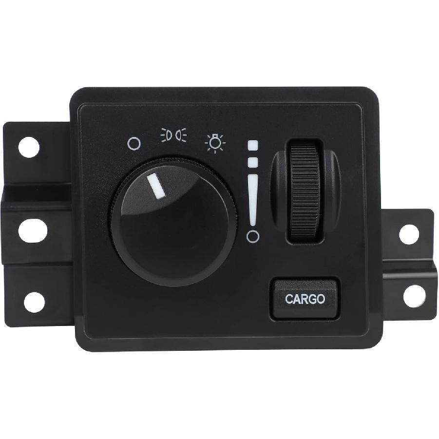 CCIYU Front Headlight Switch Compatible for Dodge Ram 1500 2500 3500 2002-2005,for Dodge Ram 1500 2500 3500 Van 2003 | Replaces 56045537AA 2005-2010 for Dodge Dakot