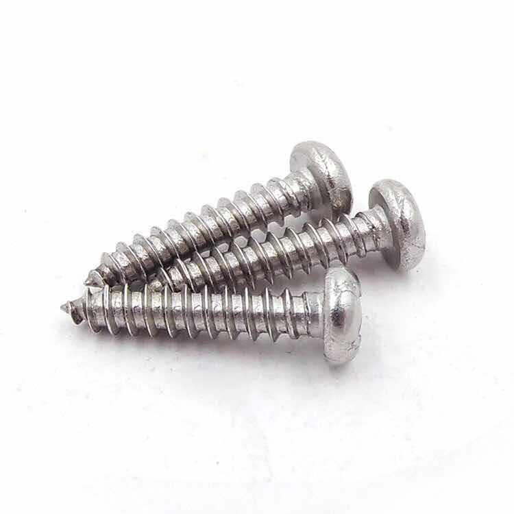 M4*50 White Phillips Round/Pan Head Self-Tapping Screws