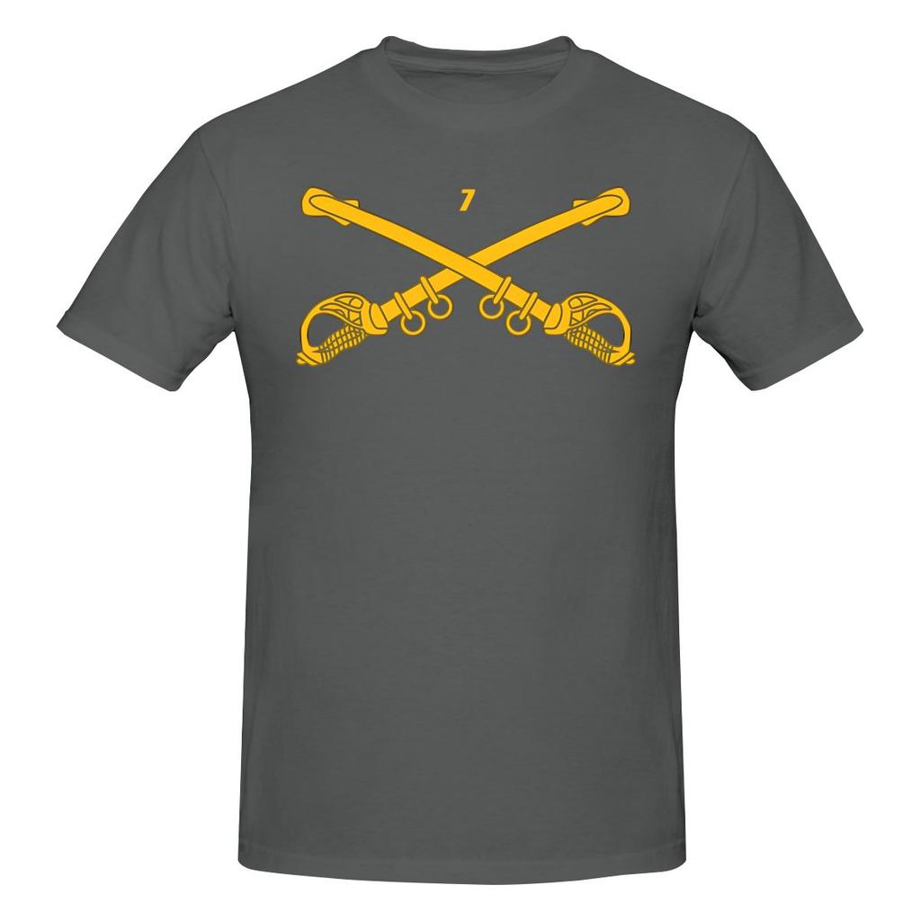 Funny Army 7th Cavalry Unisexs Printed Tshirt Unisex T Shirtunisex