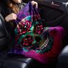 1pc Sugar Skull Throw Blanket Soft Flannel, Cozy All Season Polyester Perfect for Home, Office