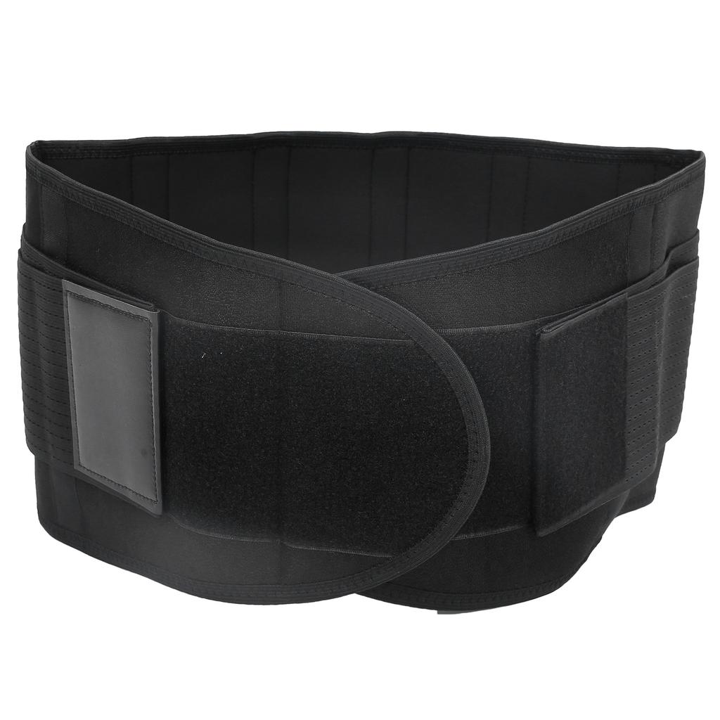 Sports Waist Belt Adjustable Lumbar Support Brace for Fitness Work Out Posture CorrectionXL