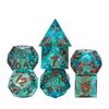 Cusdie Unique DND Dice Sharp Edges D4 D6 D8 D10 D% D12 D20 Polyhedral Dice Set for Dungeons&Dragons Tabletop Role Playing Games