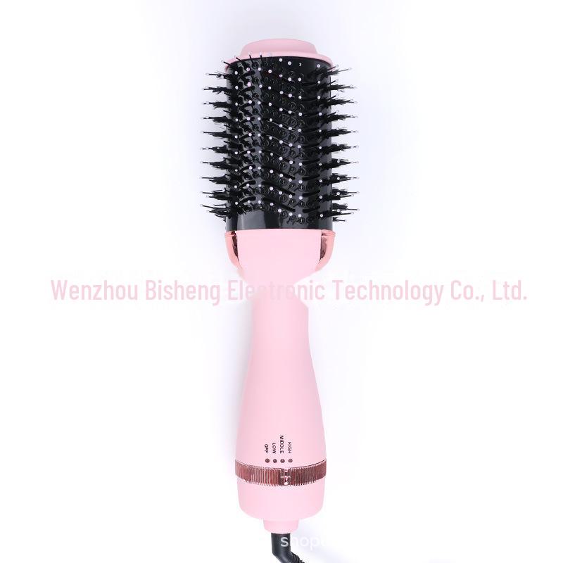 Çok Fonksiyonlu Sıcak Hava Saç Kurutma Makinesi & Şekillendirme Tarağı: Düzleştir, Kıvır, Islak/Kuru Saçı Tek İşlemde Kurut ve Şekillendir.