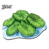 Green Leaf Floor to Clean Irregular Shaped 3D Rug Mat Realistic Anti Easy Slip Doormat