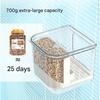 Automatic Feeding System Bird Feeder Hanging Design Prevents Food Spillage For Bird Cages Transparent ABS Durable