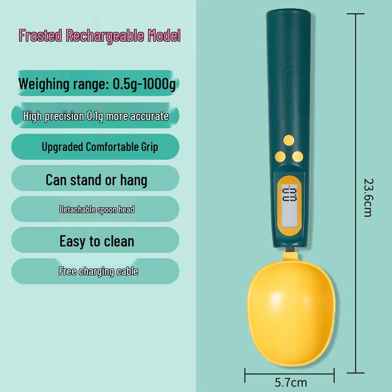 Zhaoran Rechargeable Electronic Measuring Spoon Scale