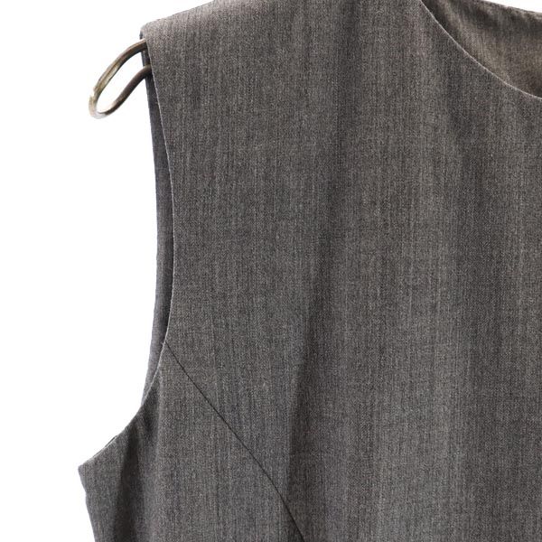 FOXEY Made in Japan wool No sleeve one piece 40 gray Women Used