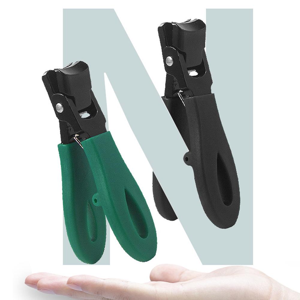 Ultra Sharp Nail Steel Wide Jaw Opening Anti Trimmers Cutter Toe Manicure Pedi Z1Y9