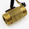 Efficient 50mm Long 1-30L/min G3/4 DN20 Counter Indicator Flowmeter Hall Effect Water Flow Sensor