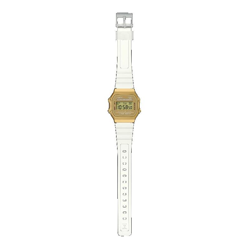 Casio Men's Resin Water Resistant Alarm Quartz Watch A168XESG-9A