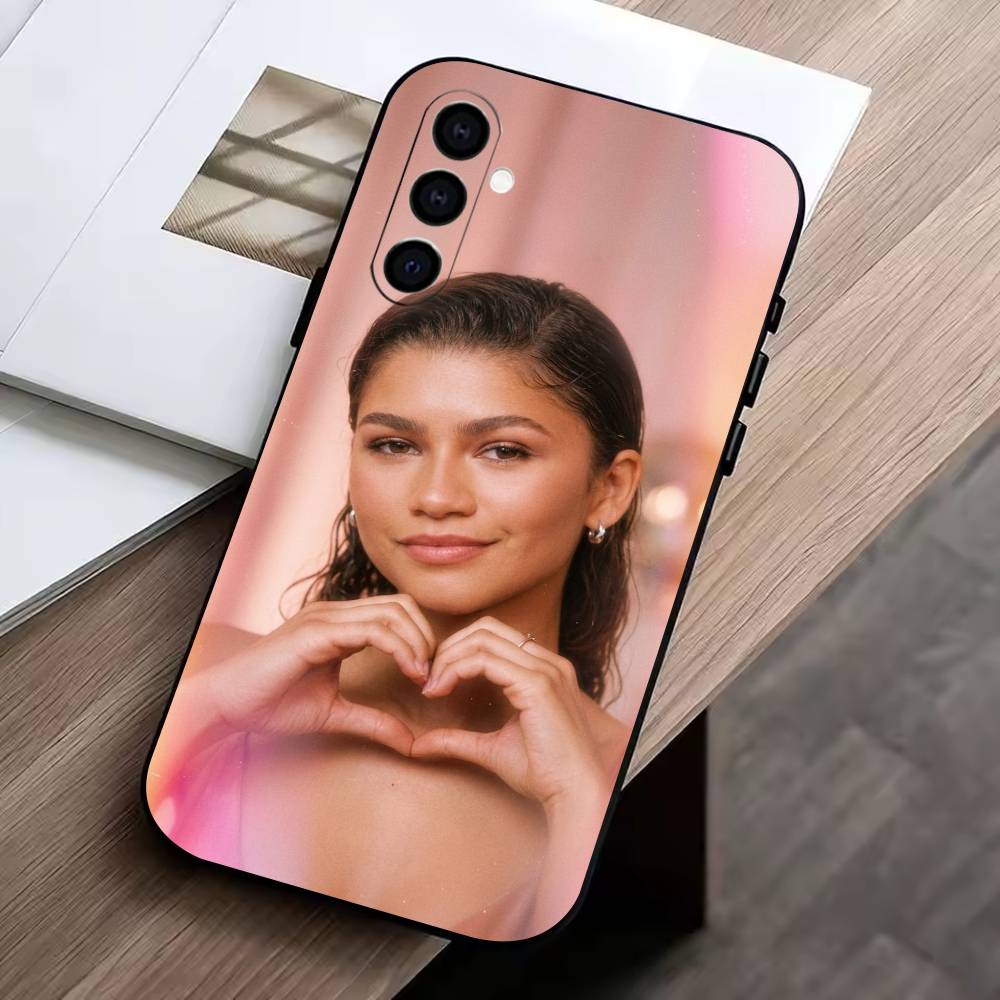 Z-Zendaya  Phone Case For Samsung Galaxy A73,A72,A71,A70,A53,A52,A51,Others Soft Black Cover Samsung a31