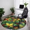 1pc Turtles, NinjaChair Carpet for Office, Non-slip, Soft and Durable Office Rug, Perfect for Office Yy250925265