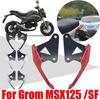 Motorcycle Rear Seat Pillion Passenger Grab Rail Bars Handle Armrest Trim MSX