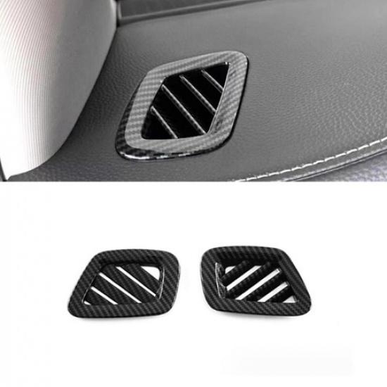 Carbon Fiber Dashboard Air Outlet Vent Cover Trim For Isuzu D-Max Dmax 2023 2024