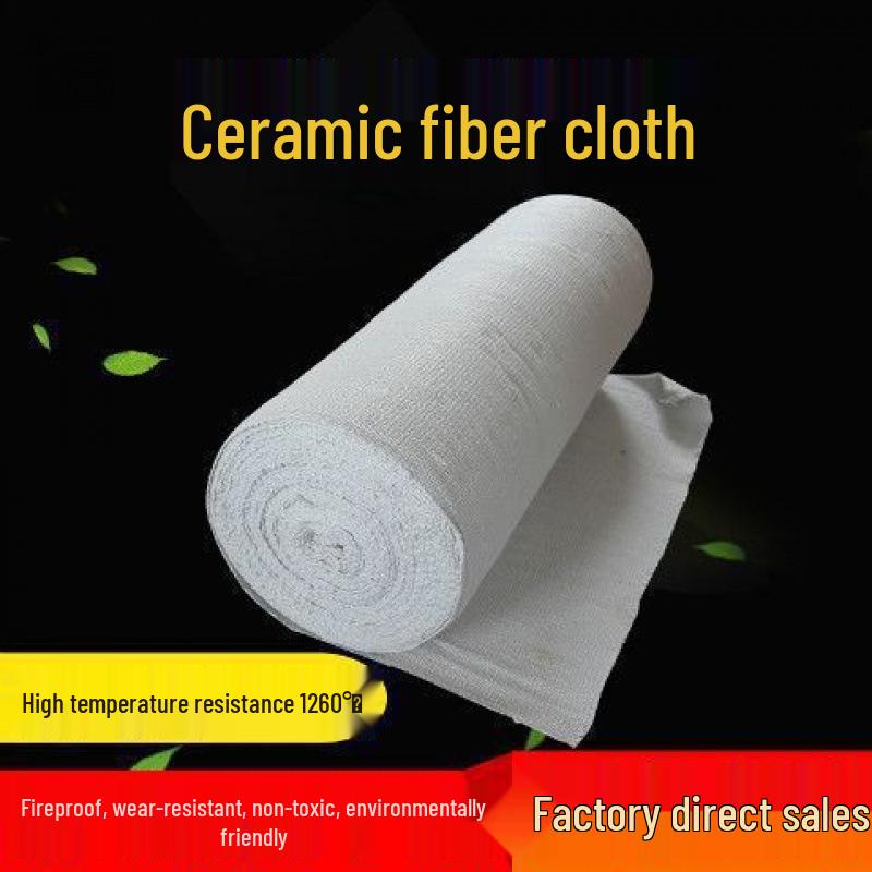 Tessuto Ignifugo in Fibra Ceramica Silico-Allumina Resistente alle Alte Temperature