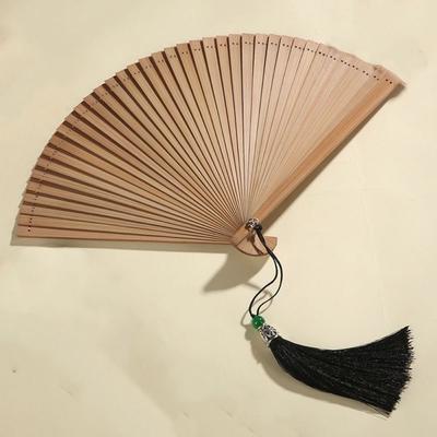 Schwarz Klein Faltbar Tanzrequisiten Klassisch Tragbar Kimono Fächer Ornament Bambusfächer Tanzfächer