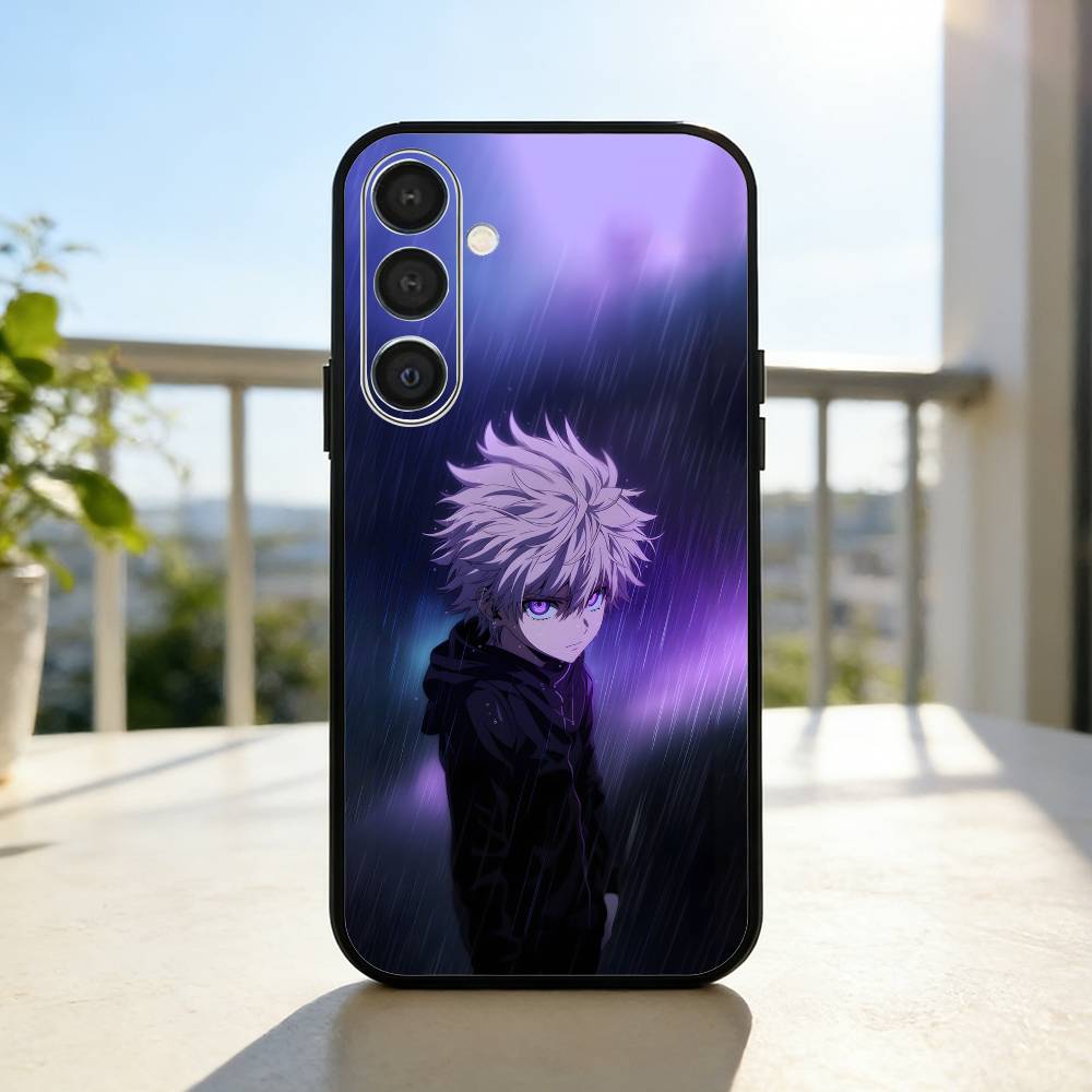 Hunter Cool K-Killua NEW  Phone Case For Samsung  A73,72,71,53,52,51,22,91,80, Soft Black Cover
