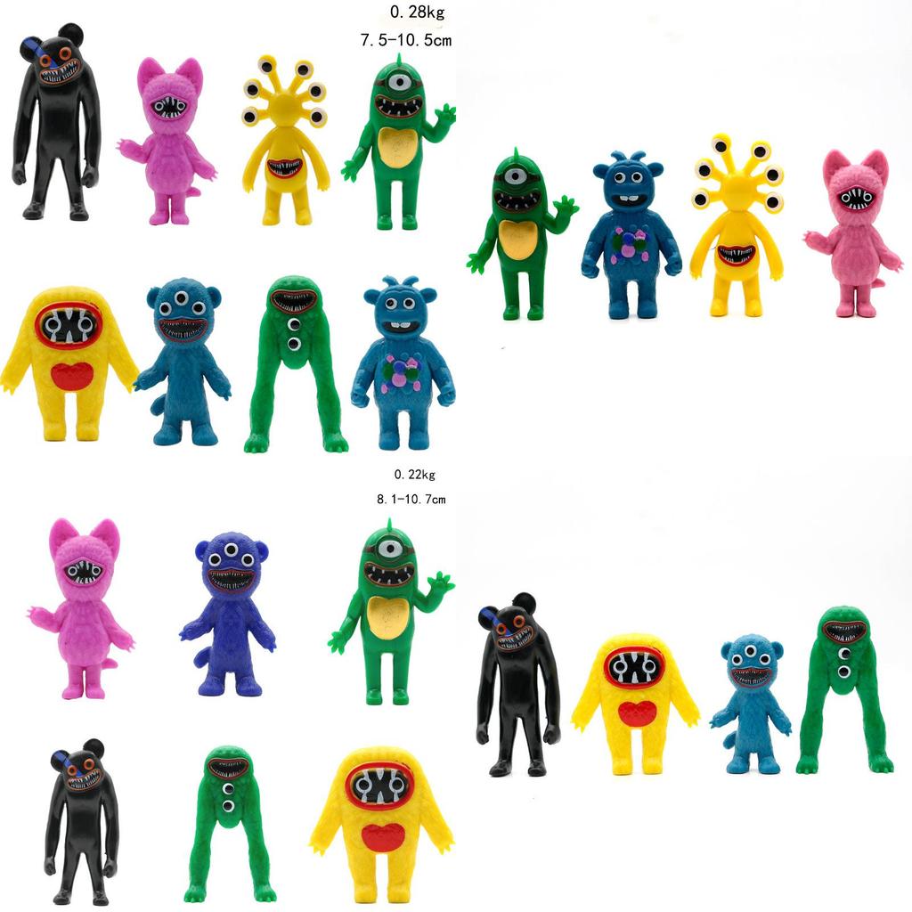 Joy Valley Grinning Monster Pvc Figure Model Dinosaur Terror Game Cake Decoration