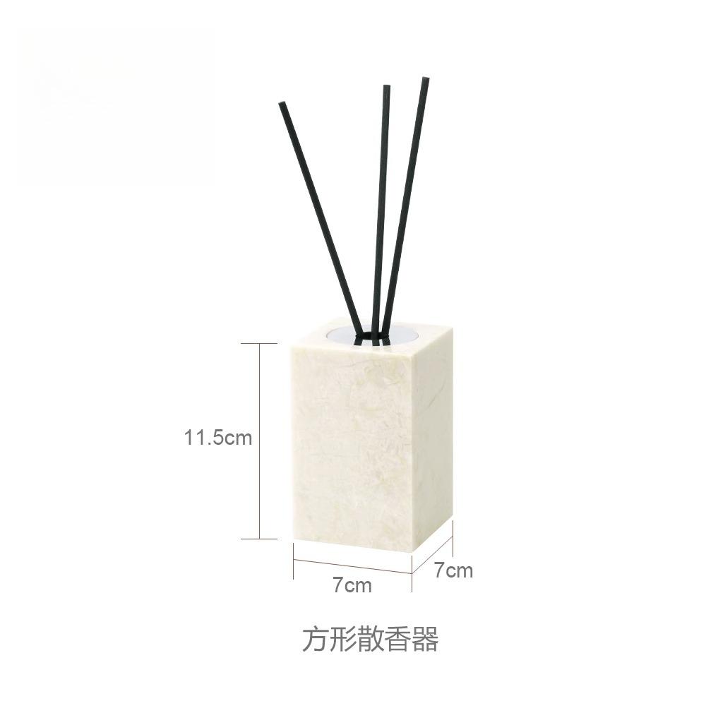 1pc Marble bathroom toiletries Bathroom aromatherapy bottle Tissue box Storage tray ornaments Tissue box Lotion sub bottling