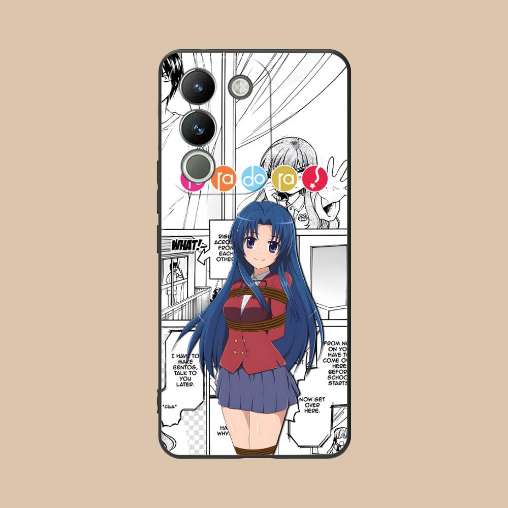 Toradora Kawashima Mobile Phone Case for VIVO V60 V50 V40 V30 V29 V27 V25 V23 Pro Lite 5G Colorful Printing Cover Luxury Cover