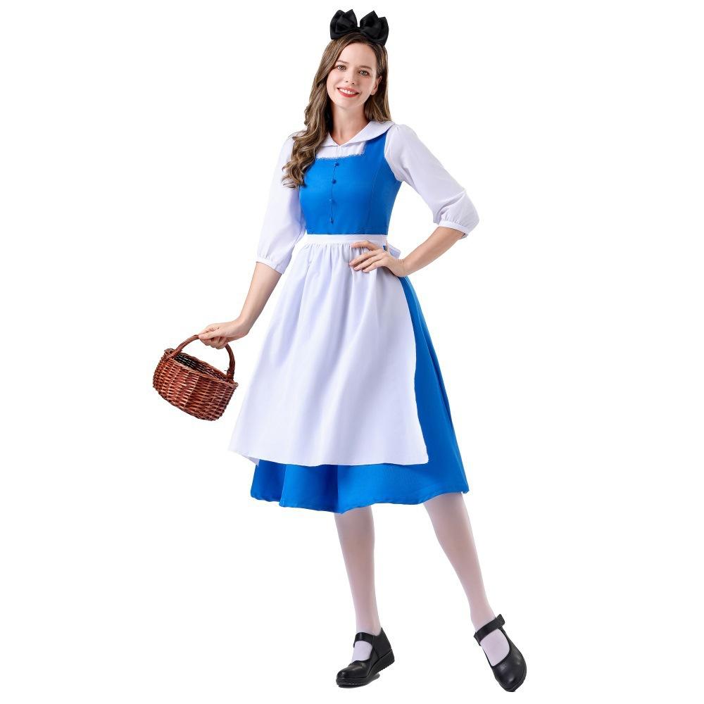 Alice In Wonderland Alice Cosplay Costume Women Cartoon Halloween Gifts Party